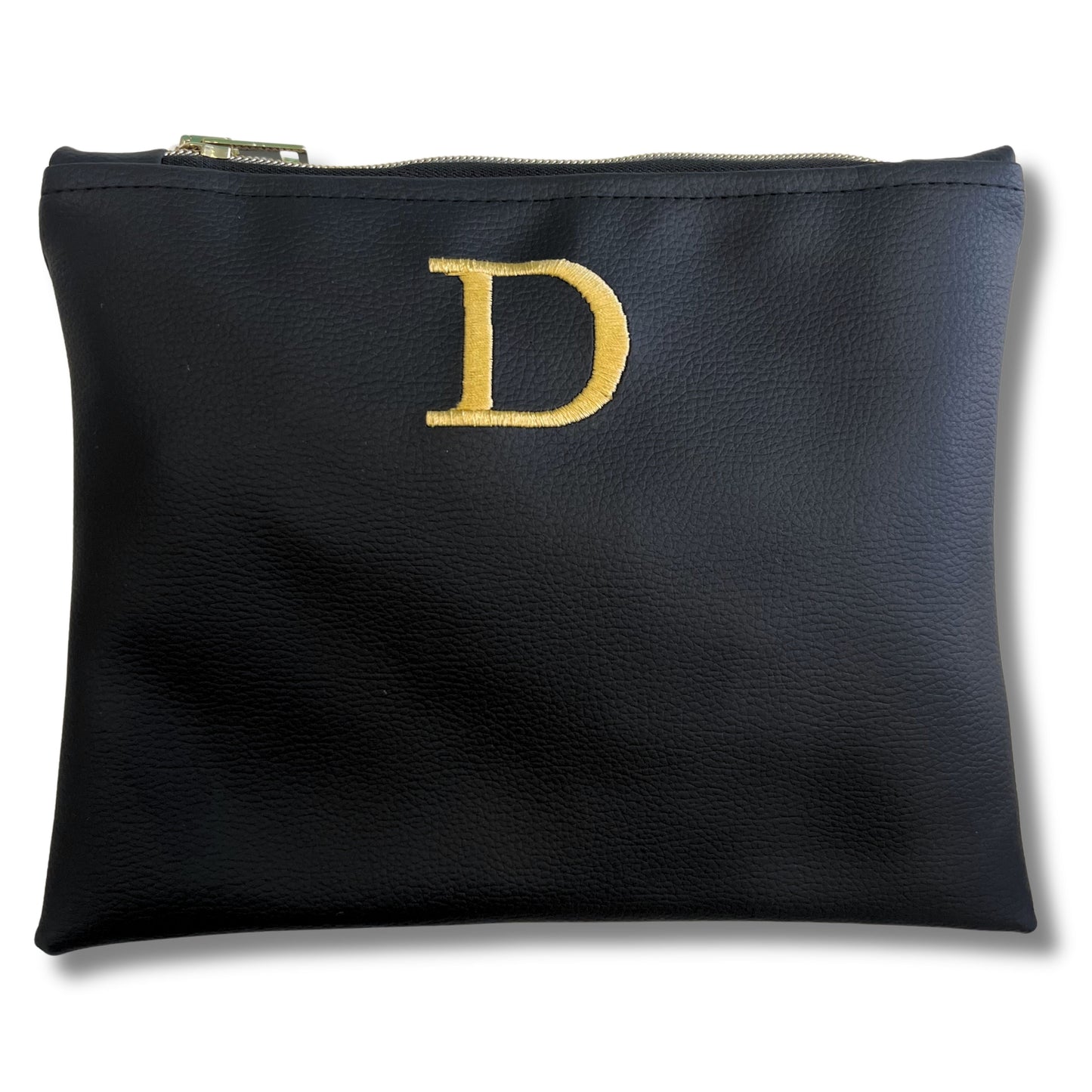 Pochette personalizzata in similpelle nera mod. petite