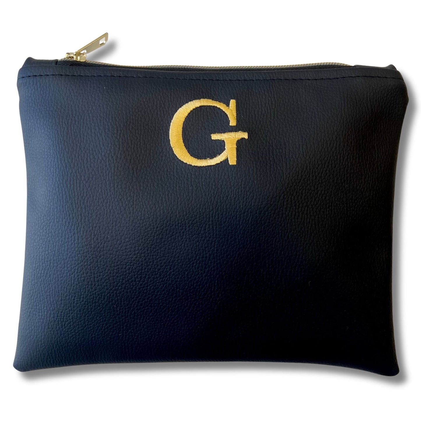 Pochette personalizzata in similpelle nera mod. petite