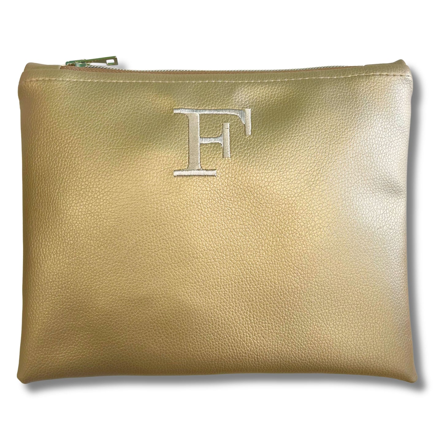 Pochette personalizzata in similpelle oro mod. petite