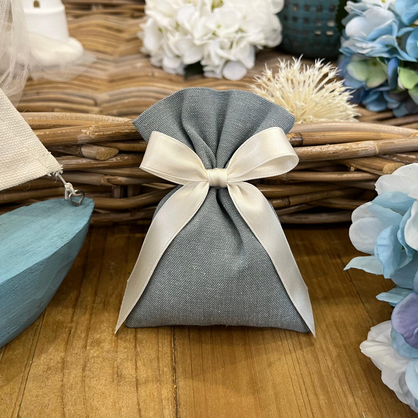 Sacchetto portaconfetti avio mod. piccolo collezione country chic