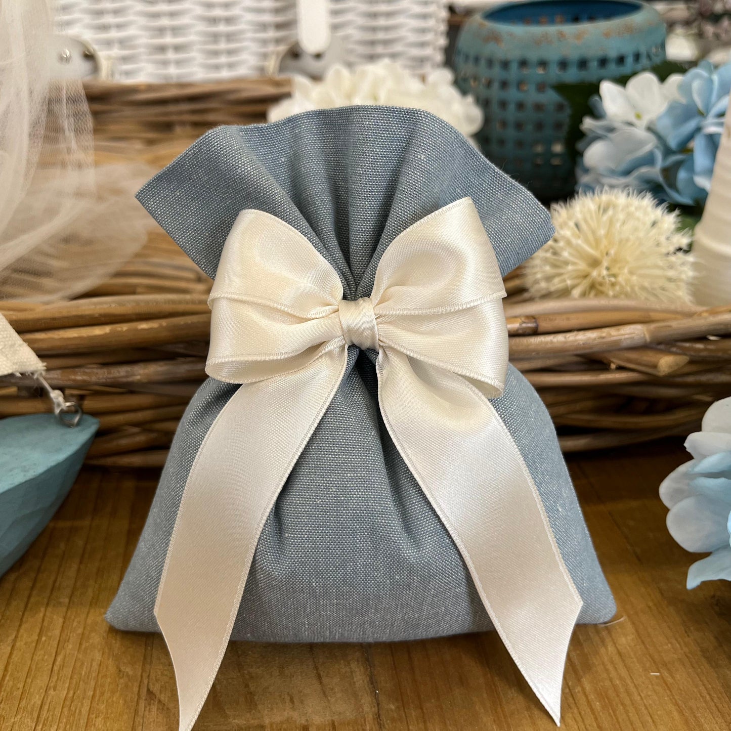 Sacchetto portaconfetti avio mod. grande collezione country chic