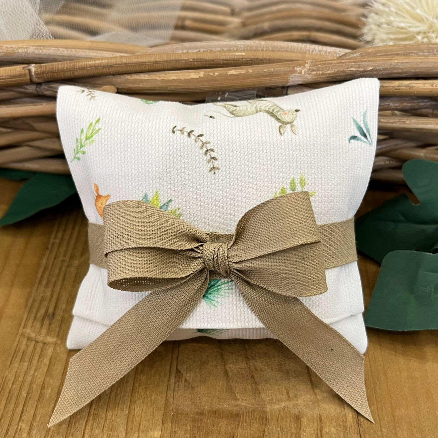 Bustina portaconfetti Jungle/beige mod. midi collezione Baby