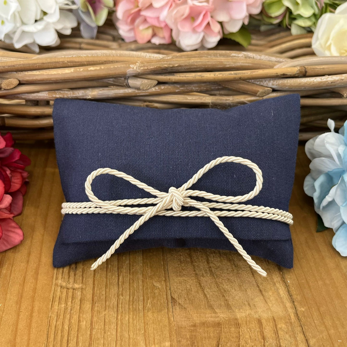 Bustina portaconfetti blu marino mod. maxi collezione palette