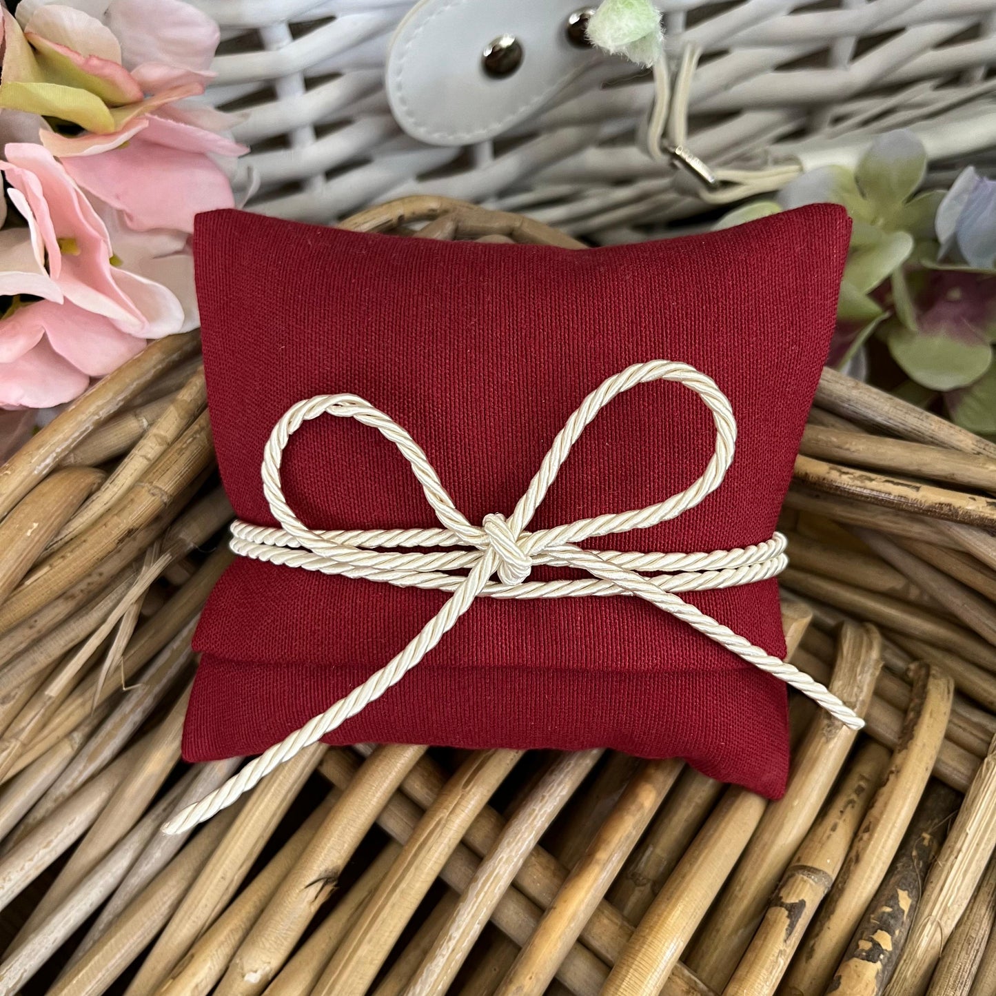 Bustina portaconfetti rosso granata mod. midi collezione palette