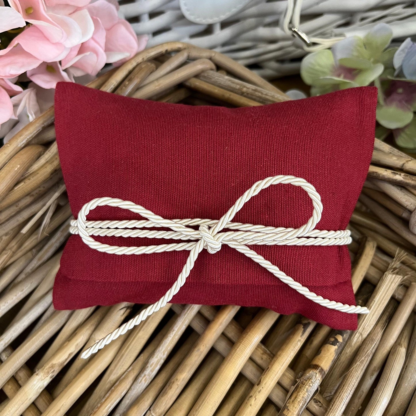 Bustina portaconfetti rosso granata mod. maxi collezione palette
