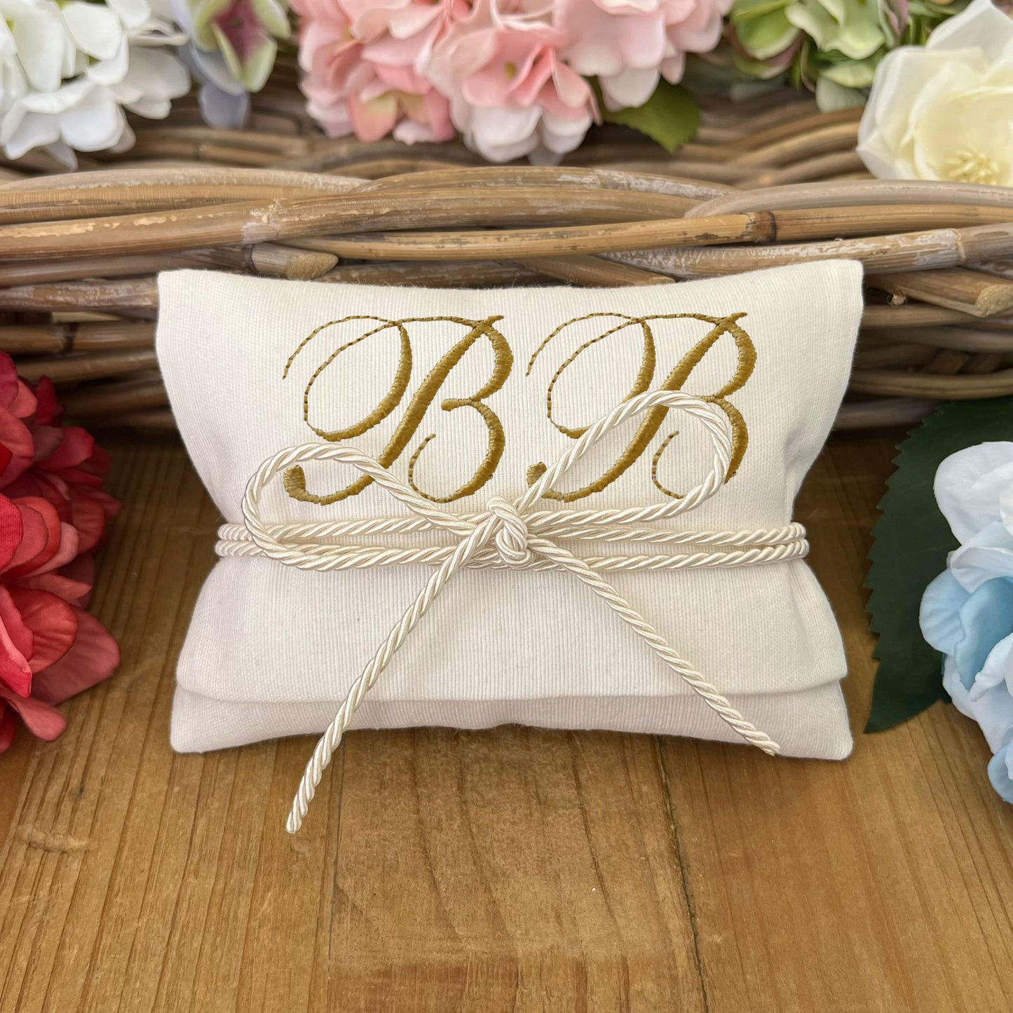 Bustina portaconfetti panna personalizzata mod. maxi collezione Palette