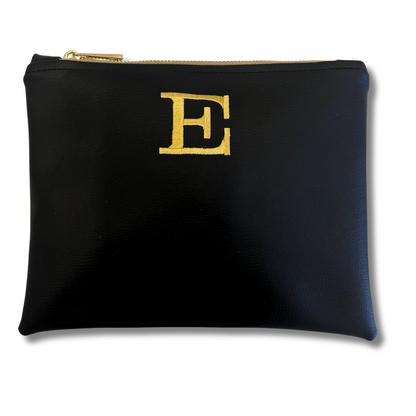 Pochette personalizzata in similpelle nera mod. petite