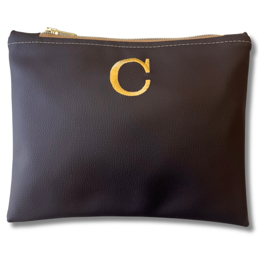 Pochette personalizzata in similpelle testa di moro mod. petite