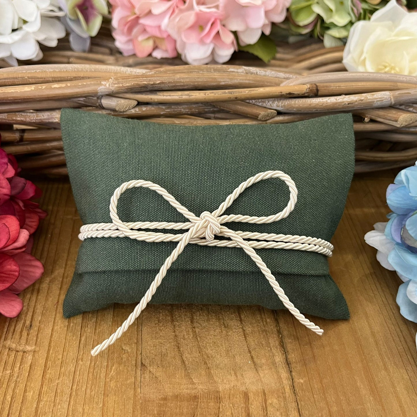 Bustina portaconfetti verde bosco mod. maxi collezione palette