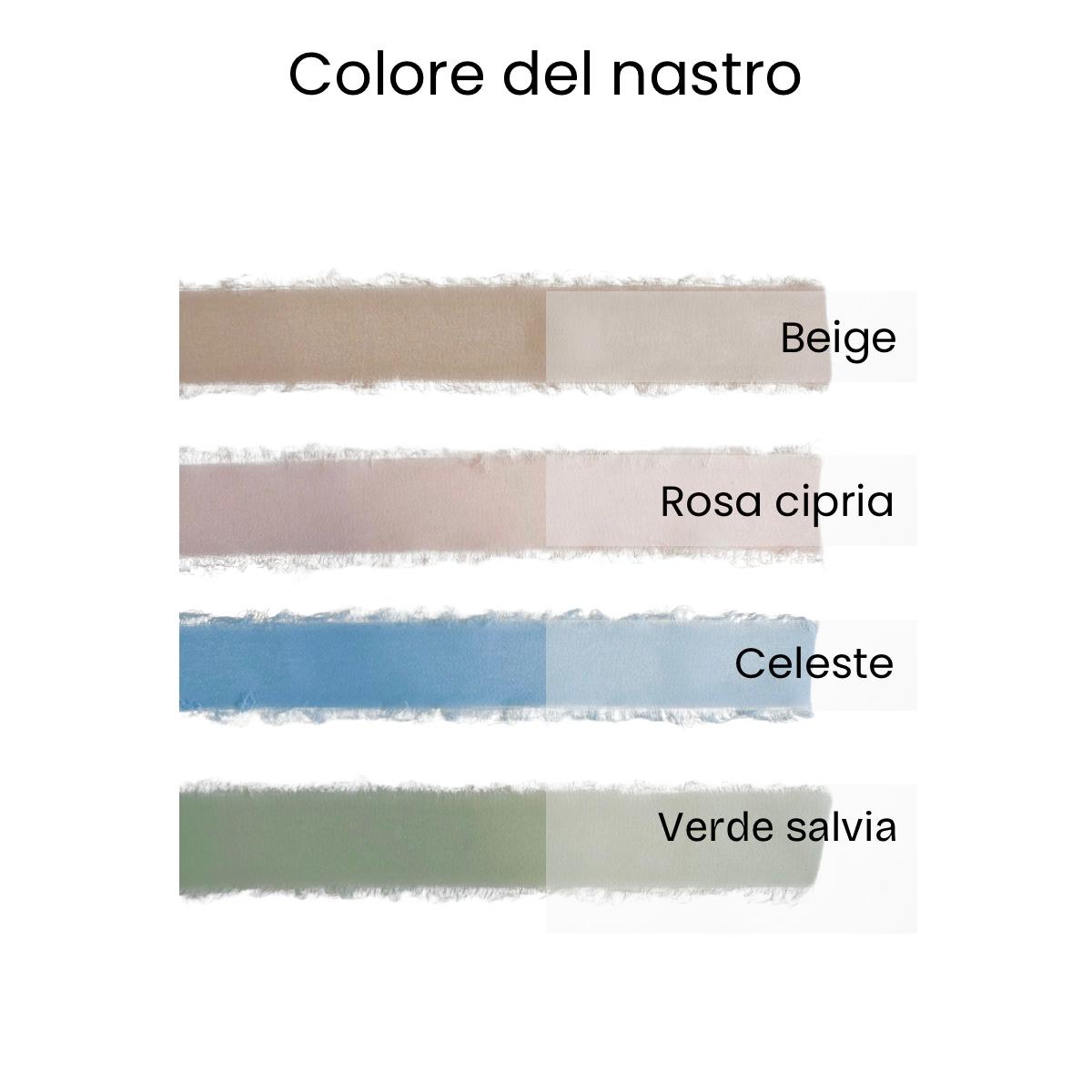 Sacchetto portaconfetti lino e viscosa avorio mod. piccolo